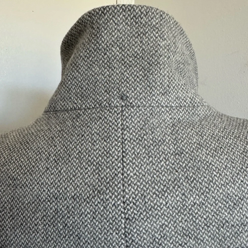 LAUREN by Ralph Lauren Gray Zipper Jacket - Picture 9 of 17